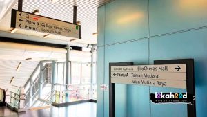 MRT Link Bridge Leisure Mall and EkoCheras Mall